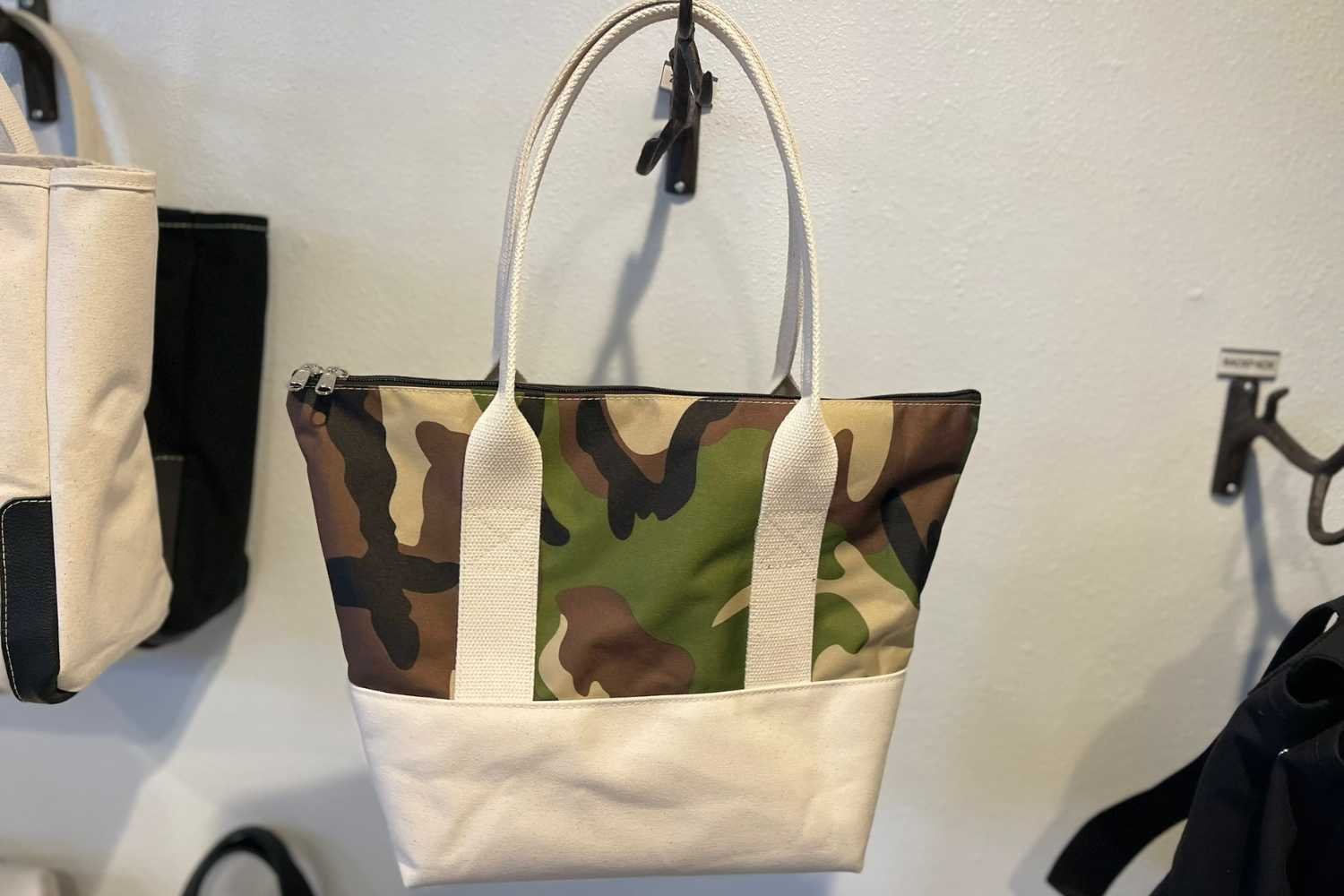 Camouflage Tote Bag | Made In Oregon — Beckel Canvas Products